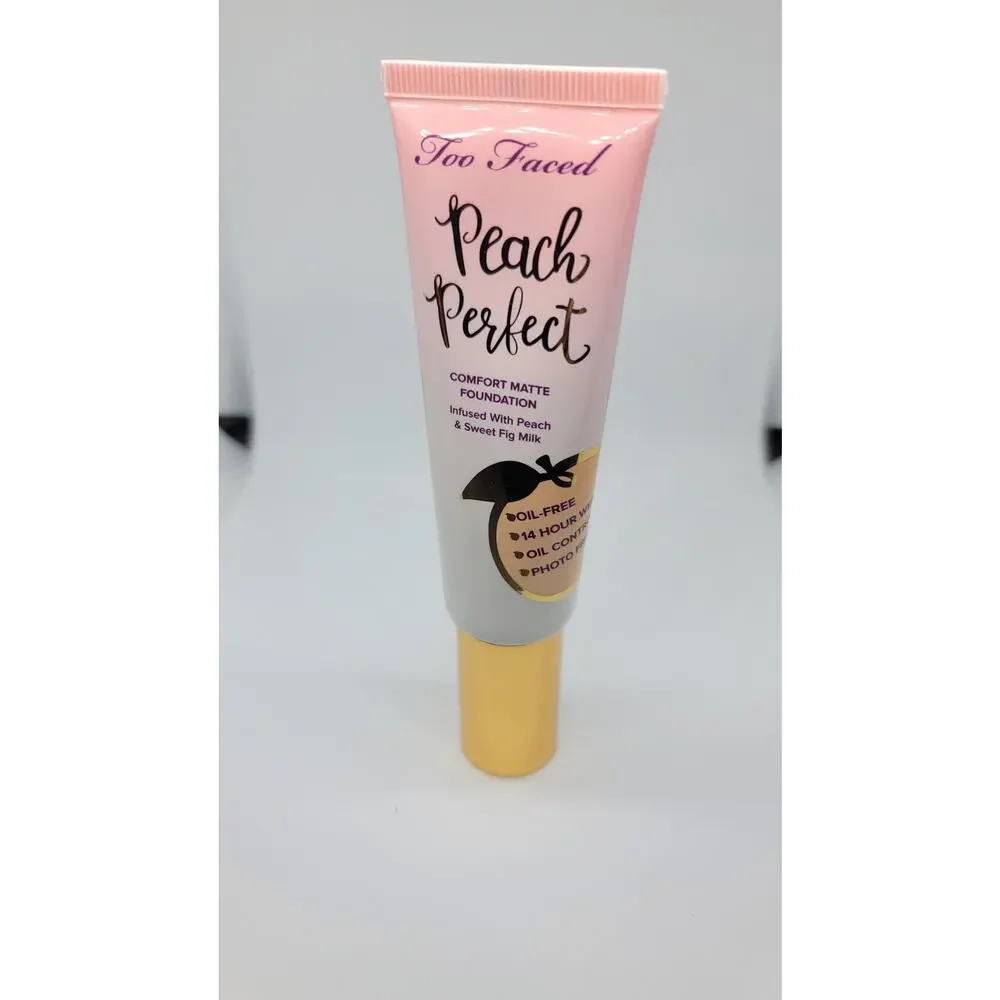Too Faced Peach Perfect Foundation Sable
